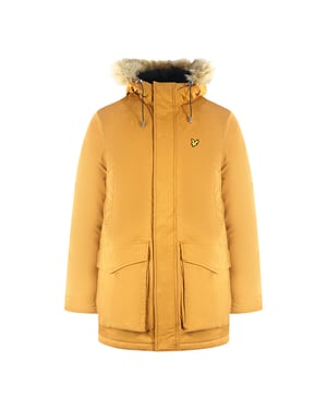 Lyle & Scott Winter Weight Microfleece Jacke Karamell