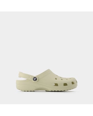 Classic Bone Mules - Crocs - Bone - Synthetic