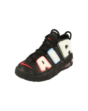 Nike Air More Uptempo Gs Basketball Schwarz Turnschuhe