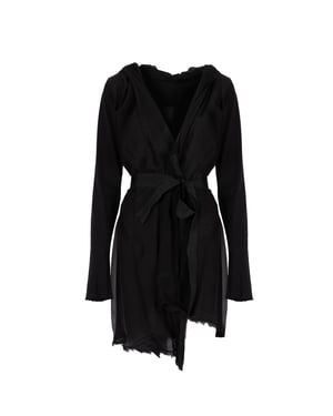 La Haine Inside Us Strickjacke Asymmetric Damen schwarz
