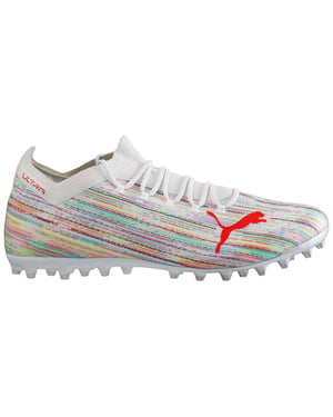 Puma Ultra 1,2 mg weiße Herrenfußballstiefel