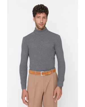 Trendyol Hommes Col roulé   Chandail