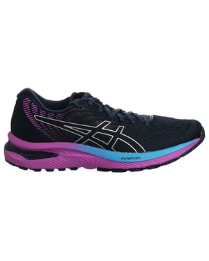Asics Gel-Cumulus 22 Frauen schwarze Lauftrainer