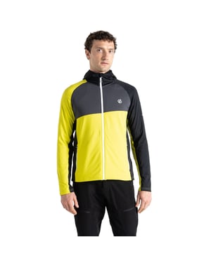 Dare 2B - "Touring" Jacke Durchgehender Reißverschluss für Herren (Neon-Grün/Schwarz)