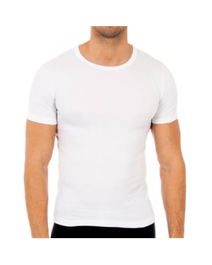 Kurzärmeliges Faser-T-Shirt 0806 Mann
