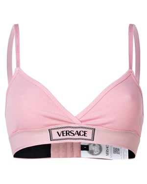 Versace Rib - Top Cotton Rib Elastic Canet Bustier