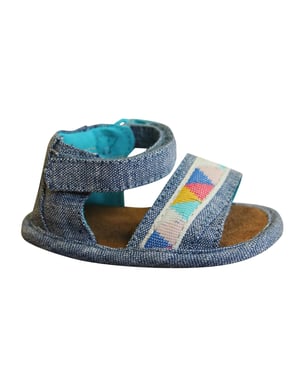Toms Shiloh blaue Sandalen