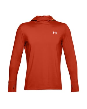 Under Armour Coldgear Herren Orange Running Hoodie