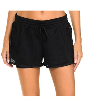 2-in-1-Sportshorts mit Kordelzug für Frauen D07MP