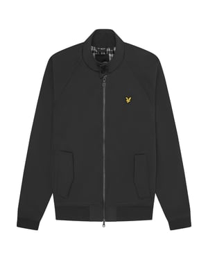 Lyle & Scott Branded Emblem Gunmetal Grey Soft Shell Jacke