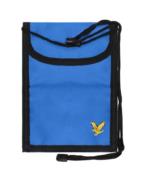 Lyle & Scott Verstellbare Herren-Umhängetasche in Blau