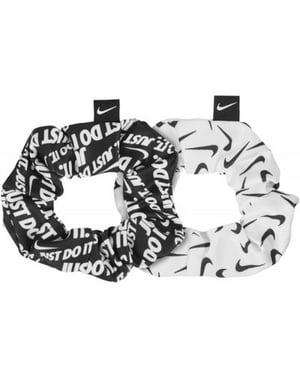 Nike - "2.0" Haarband (2er-Pack) (Weiß/Schwarz)