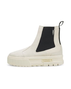Puma Mayze Chelsea Beige Womens Stiefel