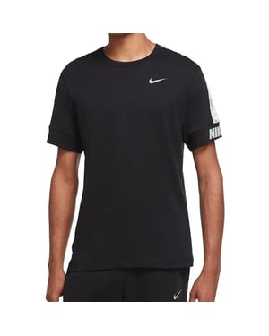 Nike Herren NSW Repeat T-Shirt Schwarz