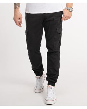 Rock Creek Cargohose Schwarz
