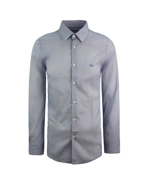 Lacoste Slim Fit Mens Blue Wobbenhemd