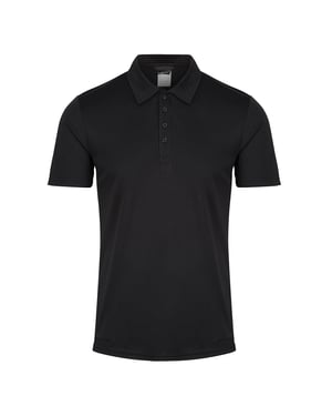 Regatta Mens Honestly Made Recycled Polo Shirt (Schwarz)