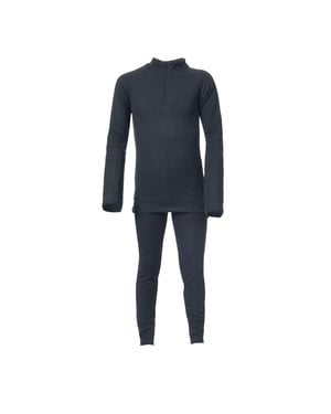Trespass - "Unite360" Basisschicht-Set für Herren/Damen Unisex (Schwarz)