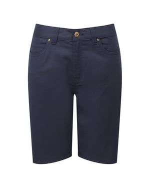 Premier Damen/Herren Chino-Shorts (Marine)