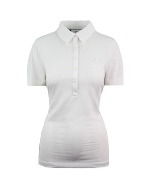 Under Armour Heatgear Zinger Golf aus Polo -Hemd Damen -Creme Top 1272340 103