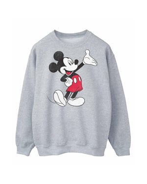Disney - "Traditional Wave" Sweatshirt für Herren (Grau)