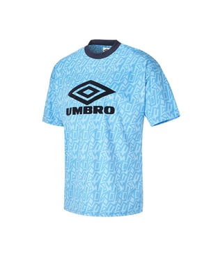 Umbro-Graffiti-Männerblau-T-Shirt