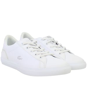 Lacoste Lerond 2223 1 JD Weiße Turnschuhe für Kinder