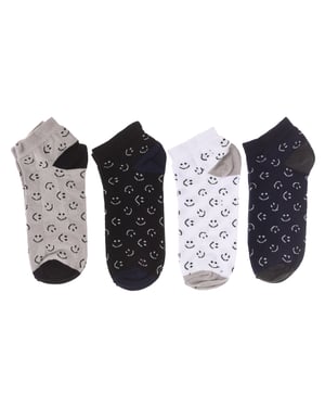 4er-Pack Herren-Söckchen, Herren-Kurzsocken