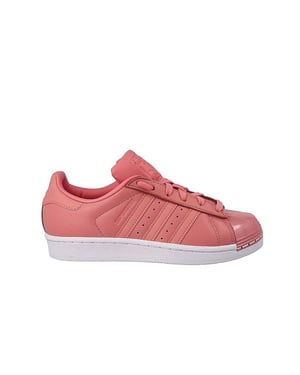 Adidas Superstar Metal Toe Womens Pink Trainer