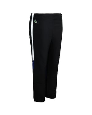Lacoste Polyester Activewear Kinder Schwarze Trainingshose