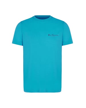 Ben Sherman Mens Aqua T-Shirt