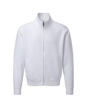 Russell Herren Authentic Full Zip Jacke (Weiß)