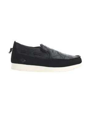 Sperry Moc-Sider Nylon Herren schwarze Schuhe
