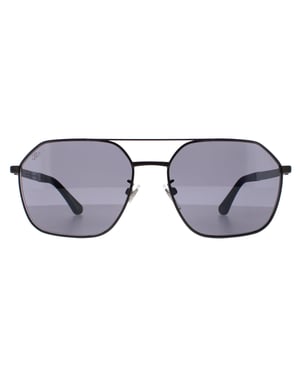 Police Pilotenbrille Herren Schwarz Grau SPLC34 Origins 41