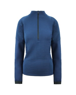 Under Armour Storm Golf Daytona ausgestattet halb Zipup Navy Womens Jumper 1317387 408