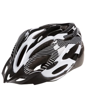 Trespass Erwachsene Unisex Crankster Radfahren Helm (White X)