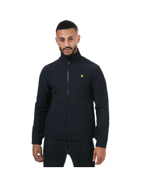 Veste Softshell col cheminée Lyle And Scott Pour Homme en Bleu Marine