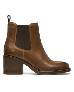 Windsor Smith Damen Chelsea-Stiefel mit Plateausohle, Hellbraun