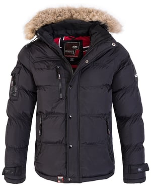 Geographical Norway Jacke Schwarz