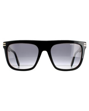 Marc Jacobs Square Herren Schwarz Dunkelgrau Gradient MARC 586/S