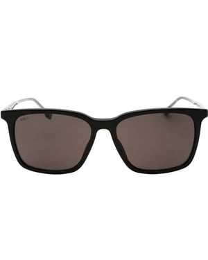 Hugo Boss graue Linse schwarze Sonnenbrille