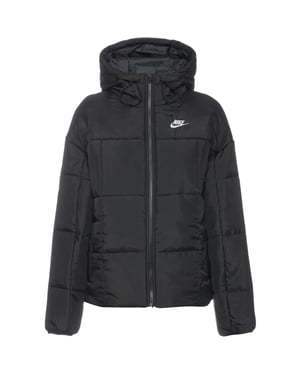 Nike Plain Steppjacke in Schwarz