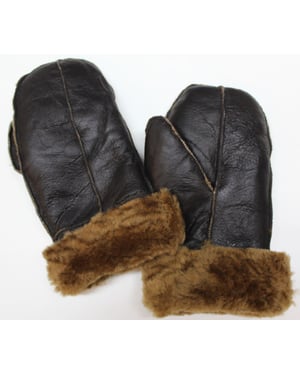 Unisex-Fäustlinge aus Schaffell