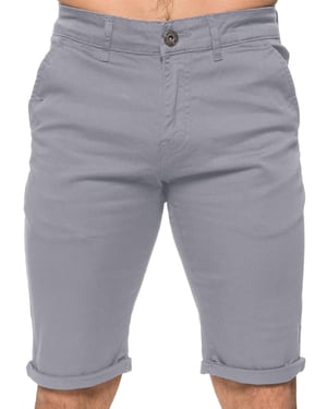 Enzo Herren Slim Fit Stretch Chino Shorts