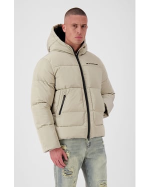 Black Bananas Block Puffer Jacke,