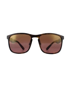 Ray-Ban Sonnenbrille RB4264 894/6B Matte Havanna Braun Polarisiert Spiegel Chromance