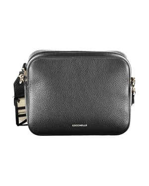 Coccinelle Damen schwarze Lederhandtasche