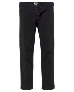 Wrangler Black Rinse Regular Jeans