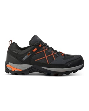 Regatta - Herren Wanderschuhe "Samaris III" (Granitgrau/Leuchtend Orange)