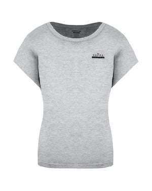 Supra Kurzarm rund Halsgrau Womens International T-Shirt 192223 020